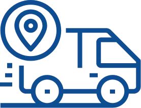 Camión de entrega de paquetes QuickBox USA Guatemala